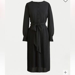 Excellent condition KJ Crew Tie-front pleated dress
